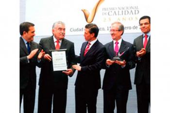 Bimbo es galardonada con el premio nacional de calidad 2014